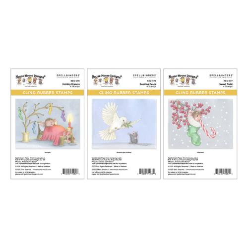 Spellbinders - House-Mouse Holiday Dreams Collector Bundle