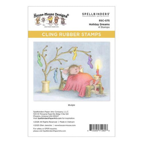 Spellbinders - House-Mouse Holiday Dreams Collector Bundle