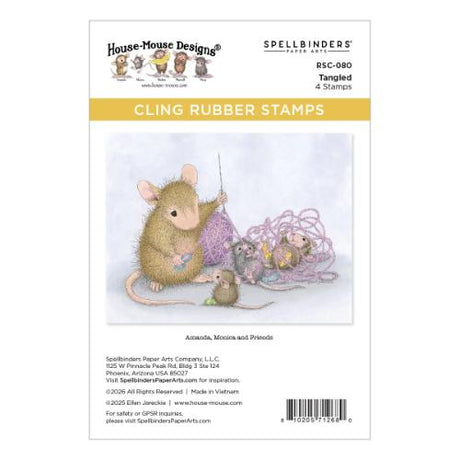 Spellbinders - House-Mouse Tangled Collection Bundle - Postage as per Actual