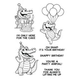 Spellbinders - Snappy Birthday Stamp & Die Bundle by Simon Hurley