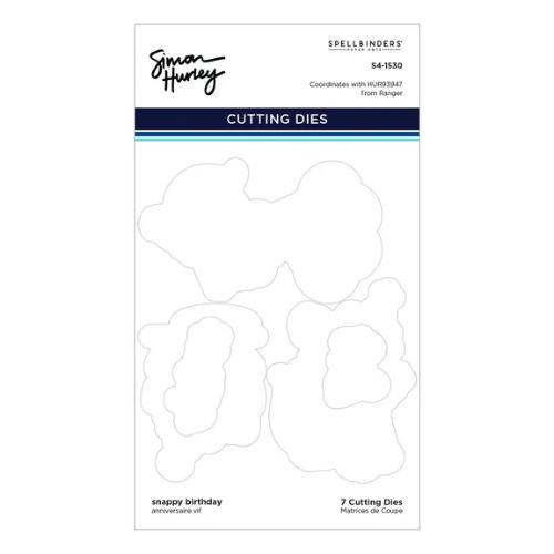 Spellbinders - Snappy Birthday Stamp & Die Bundle by Simon Hurley