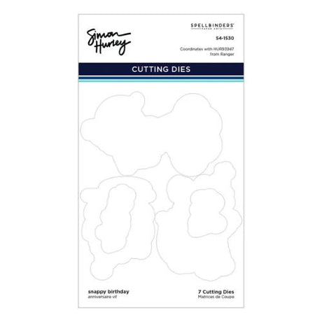 Spellbinders - Snappy Birthday Stamp & Die Bundle by Simon Hurley
