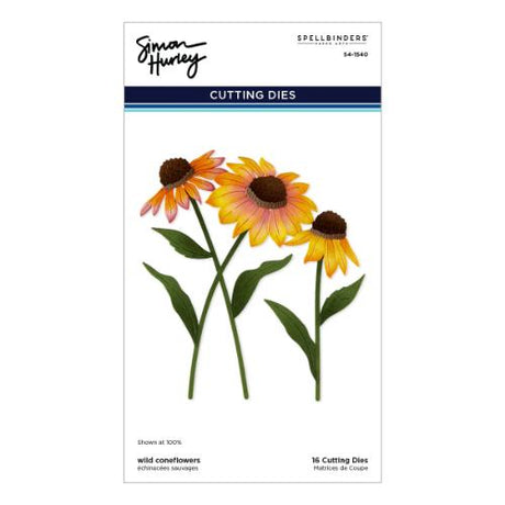 Spellbinders - Cascading Cornflowers I Want It All! Bundle by Simon Hurley - Postage as per Actual