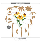 Spellbinders - Cascading Cornflowers I Want It All! Bundle by Simon Hurley - Postage as per Actual
