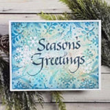 Spellbinders - Upright Italic Season's Greetings Press + Foil Plate by Paul Antonio