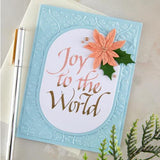 Spellbinders - Upright Italic Holiday Sentiments Press + Foil Bundle by Paul Antonio - Postage as per Actual