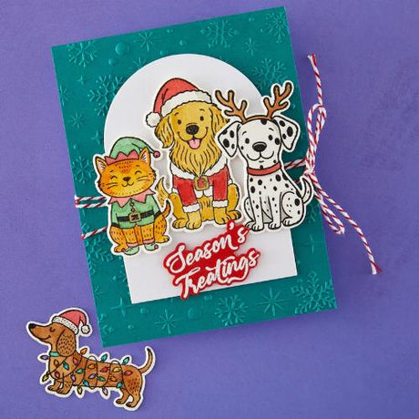 Spellbinders - Christmas Pets Stamp & Die Bundle by Simon Hurley - Postage as per Actual