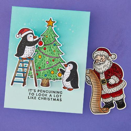 Spellbinders - Polar Friends Stamp and Die Bundle by Simon Hurley - Postage as per Actual