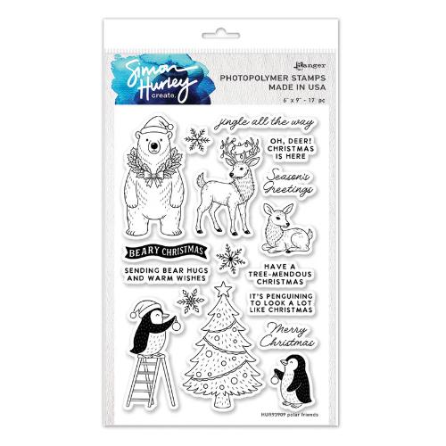 Spellbinders - Polar Friends Stamp and Die Bundle by Simon Hurley - Postage as per Actual