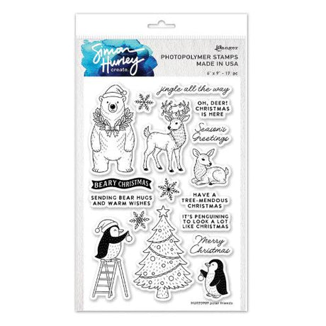 Spellbinders - Polar Friends Stamp and Die Bundle by Simon Hurley - Postage as per Actual