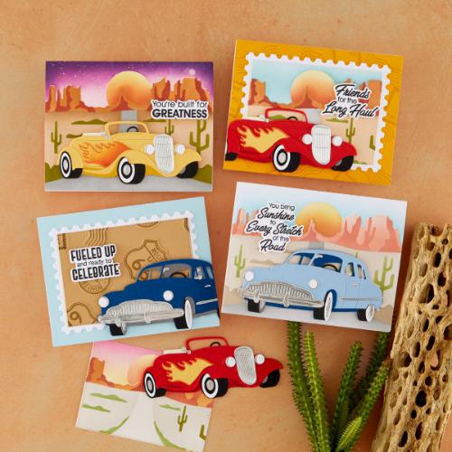 Spellbinders - Classic Road Legends 2.0 I Want It All! Bundle by Mindy Eggen - Postage as per Actual
