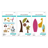 Spellbinders - 3D Felt Décor Summer I Want It All! Bundle by Sandi MacIver - Postage as per Actual