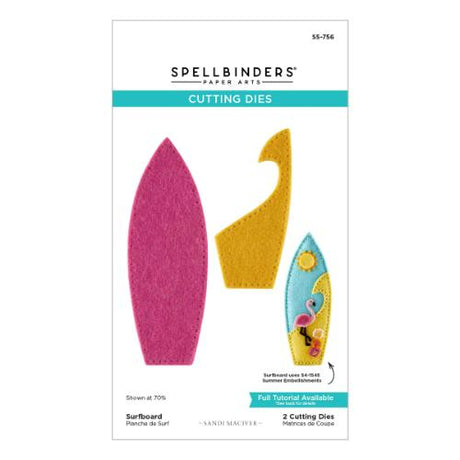 Spellbinders - 3D Felt Décor Summer I Want It All! Bundle by Sandi MacIver - Postage as per Actual