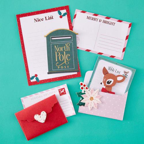 Spellbinders - Dear Santa Die Cut Ephemera