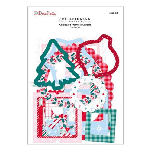 Spellbinders - Dear Santa Die Cut Ephemera