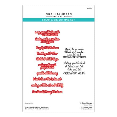 Spellbinders - Spectacular Christmas I Want It All! Bundle - Postage as per Actual
