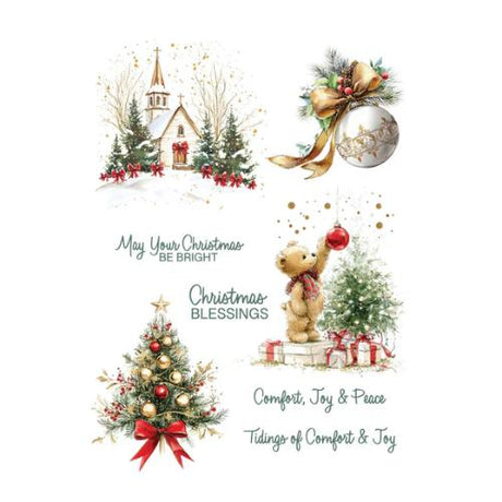 Spellbinders - Joyful Season Rub-Ons