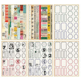 Spellbinders - Book 10 Borders & Labels Stickers by Esther Glas