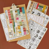 Spellbinders - Book 10 Borders & Labels Stickers by Esther Glas