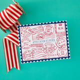 Spellbinders - Delivering Wishes Press Plate & Die Set - BetterPress Society June 2026