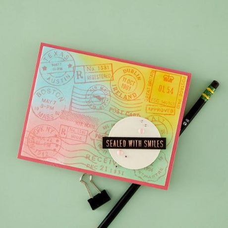 Spellbinders - Delivering Wishes Press Plate & Die Set - BetterPress Society June 2026