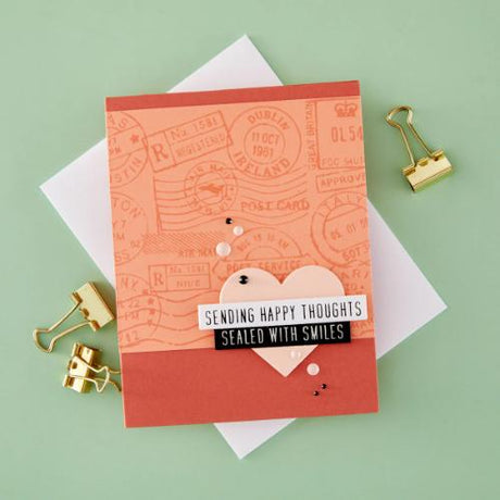 Spellbinders - Delivering Wishes Press Plate & Die Set - BetterPress Society June 2026