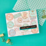 Spellbinders - Delivering Wishes Press Plate & Die Set - BetterPress Society June 2026