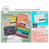 Spellbinders - Delivering Wishes Press Plate & Die Set - BetterPress Society June 2026