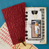 Spellbinders - Number Field 3D Embossing Folder by Esther Glas