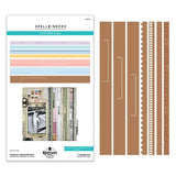 Spellbinders - Keepsake Capsule Borders Etched Dies by Esther Glas