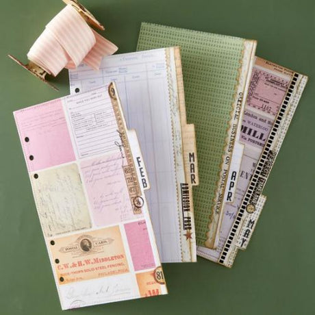 Spellbinders - Keepsake Capsule Borders Etched Dies by Esther Glas