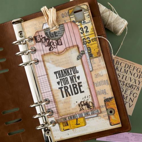 Spellbinders - Keepsake Capsule Page Etched Dies by Esther Glas