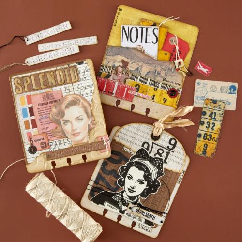 Spellbinders - Torn Edges CardLab Etched Dies by Esther Glas