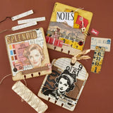Spellbinders - Torn Edges CardLab Etched Dies by Esther Glas