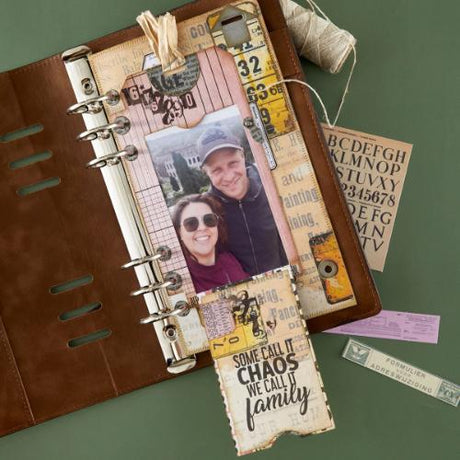 Spellbinders - Torn Edges CardLab Etched Dies by Esther Glas