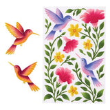 Spellbinders - Hummingbird Garden 3D Folder and Stencil Bundle by Simon Hurley
