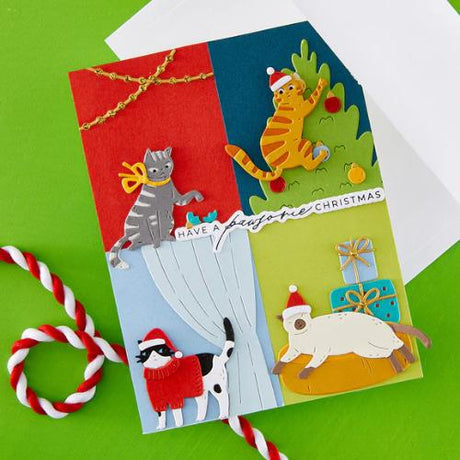 Spellbinders - Christmas Cats Die Bundle by Yana Smakula - Postage as per Actual