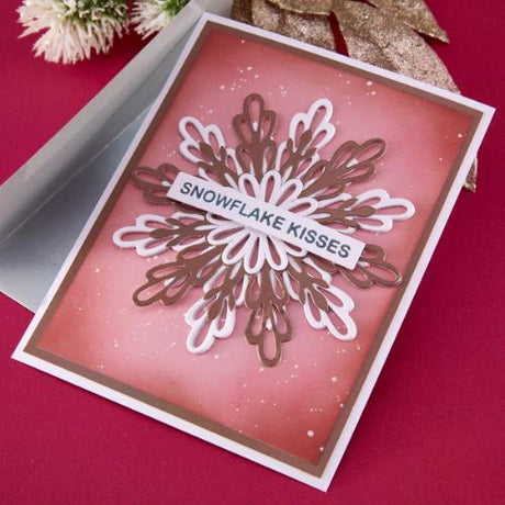 Spellbinders - Layered Snowflakes Etched Dies by Lisa Horton