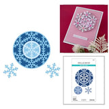 Spellbinders - Snowflake Wreath Etched Dies by Lisa Horton