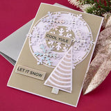 Spellbinders - Snowflake Wreath Etched Dies by Lisa Horton