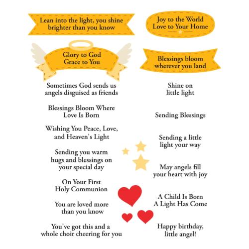 Spellbinders - Bibi's Little Blessings I Want it All! Bundle by Bibi Cameron - Postage as per Actual