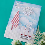 Spellbinders - Snowflake Kisses Sentiments Press + Foil Plate & Die Set by Lisa Horton