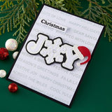 Spellbinders - Snowflake Kisses Sentiments Press + Foil Plate & Die Set by Lisa Horton