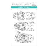 Spellbinders - Spring in Kyoto Clear Stamp Set by Alex Syberia