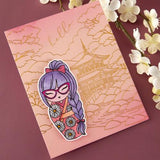Spellbinders - Autumn in Kyoto Clear Stamp Set by Alex Syberia