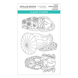 Spellbinders - Autumn in Kyoto Clear Stamp Set by Alex Syberia