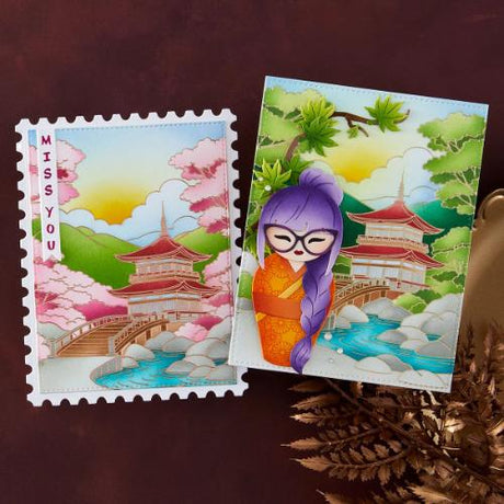 Spellbinders - Autumn in Kyoto Curated Bundle by Alex Syberia - Postage as per Actual