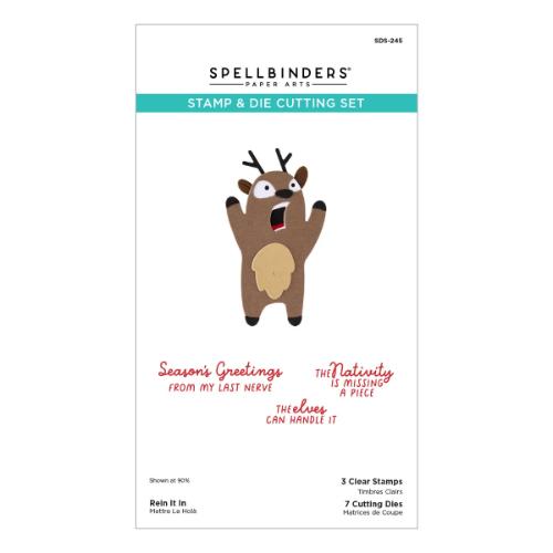 Spellbinders - Merry Mayhem Stamp & Die Bundle - Postage as per Actual