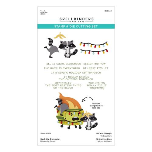 Spellbinders - Merry Mayhem Stamp & Die Bundle - Postage as per Actual