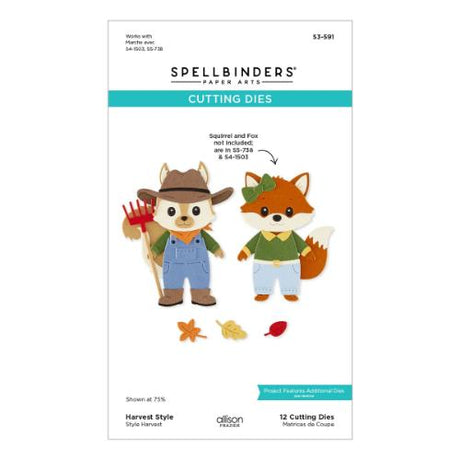 Spellbinders - Fall Adventures I Want It All! Bundle by Allison Frazier - Postage as per Actual